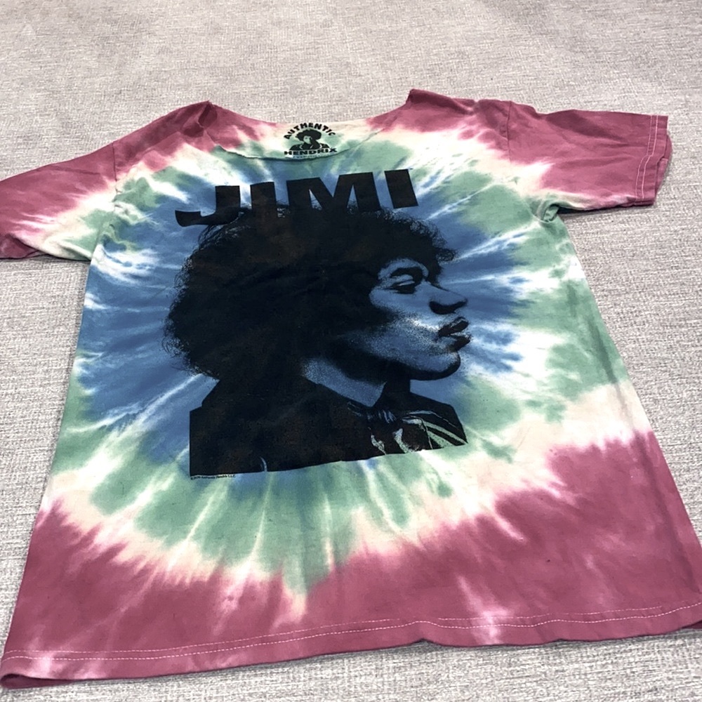 Authentic Hendrix Tie Dye T shirt. Size medium